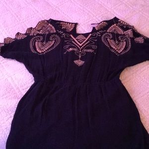 Romper cold shoulder design